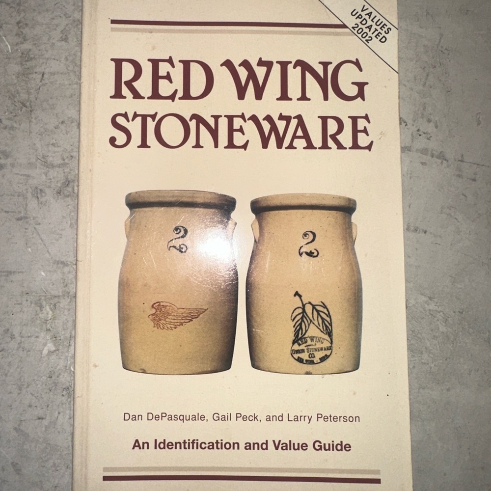 Red Wing Stoneware: An Identification and Value Guide Collectors Paperback EUC